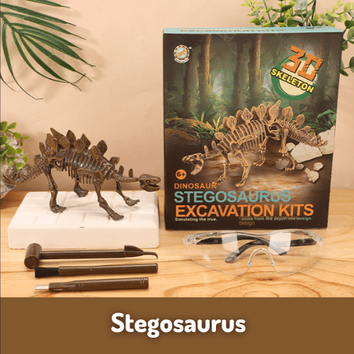 Kit de Escavação de Dinossauro Velociraptor - Educativos Brinquedos