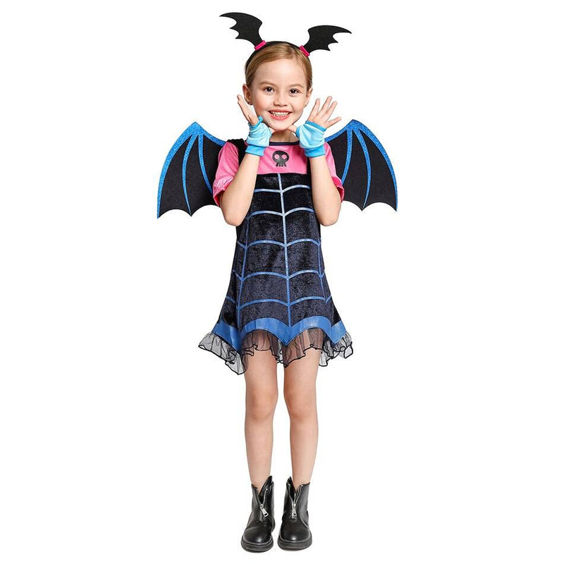 Fantasia Halloween Vestido Vampirinha Infantil Drakimina